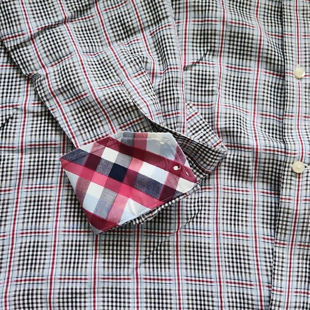 Thomas Dean check button up - Picture 2 of 9